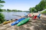 Waterfront on Silver Lake in Saugatuck